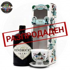Джин Hendrick's 700ml 44% с чаша за чай