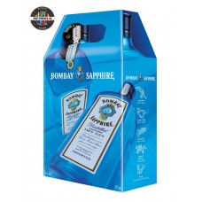 Джин Bombay Sapphire 2 x 1.0L 47% Twin Pack