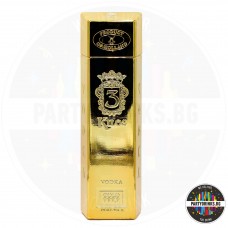 Водка 3 Kilos gold 999.9 1.0L 40%