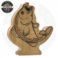Водка Debowa Polska Golden Fish 500ml 40%