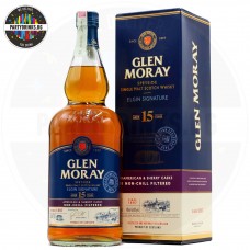 Whisky Glen Moray 15 years old 1.0L 48%