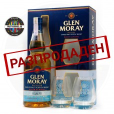 Glen Moray Peated + 2 glasses 700ml 40%