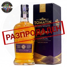 Whisky Tomatin 15 Years Old American Oak Casks 700ml 46%