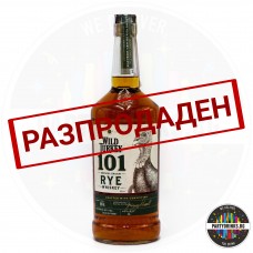 Бърбън Wild Turkey 101 Rye 1.0L 50.5%