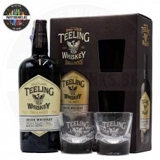 Ирландско уиски Teeling Whiskey Small Batch 700ml 46% картонена кутия с 2 чаши