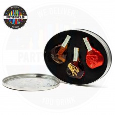 Коняк Meukow Miniatures Set 3 x 50ml 40% метална кутия