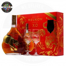 Коняк Meukow XO Chinese New Year 2022 700ml 40% с 2 чаши