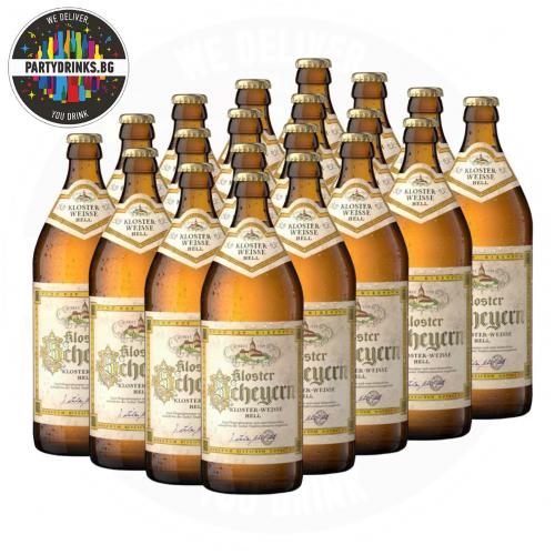Бира Kloster Scheyern - Weisse Hell 20 бутилки x 500ml в кашон 5.2%