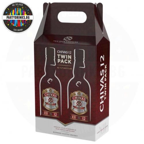 Уиски Chivas Regal 12 Years Old 2 x 1.0L 40% Twin Pack