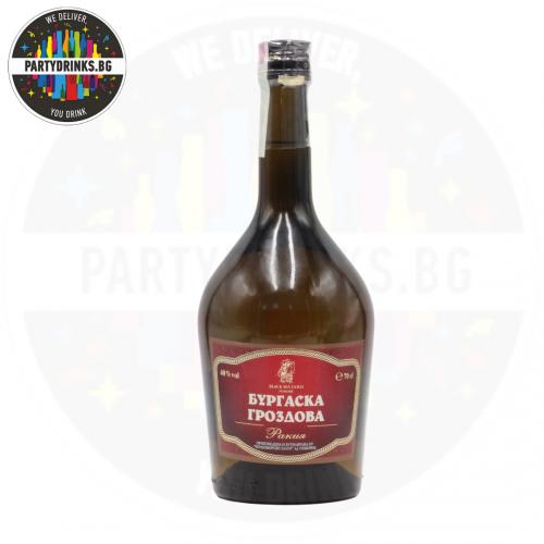 Ракия Бургаска Гроздова 700ml 40%