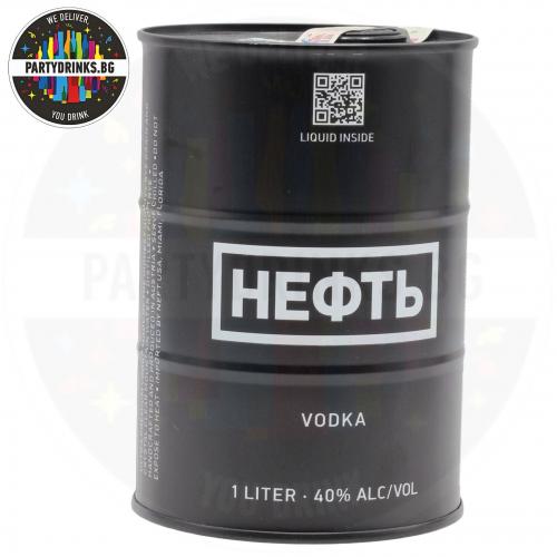 Водка Neft Black 1.0L 40%