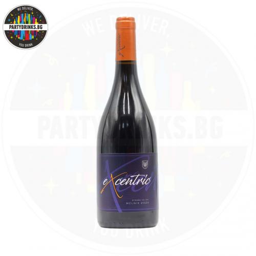 Червено вино eXcentric Melnik 750ml 14%