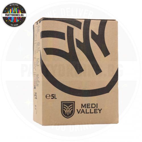 Червено вино Medi Valley Cabernet Sauvignon Merlot Rubin 5.0L Bag in Box