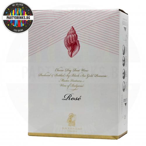 Вино розе Rakovina Rose 3.0L 12% Bag in Box