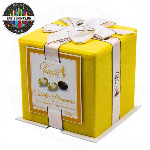 Шоколадови яйца Vanoir 315g жълта кутия