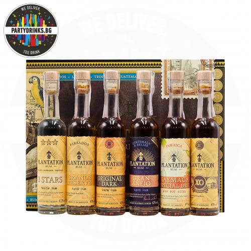Ром Plantation Experience pack 6x100ml 40%