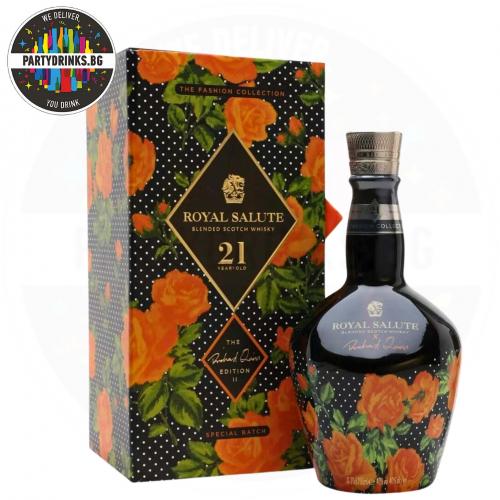 Уиски Royal Salute 21 Years Old Richard Quinn Roses Edition II 700ml 40%