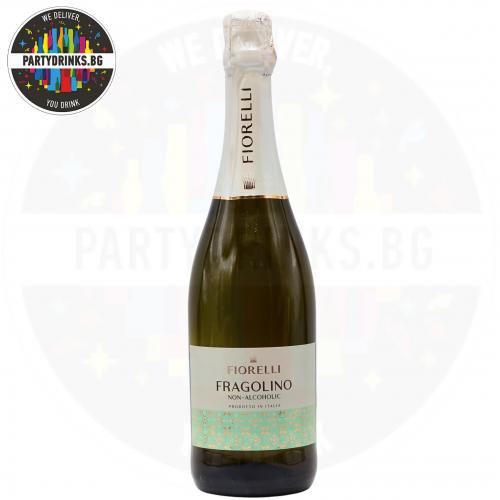 Безалкохолно пенливо вино Fragolino Fiorelli Bianco Zero 750ml 0%