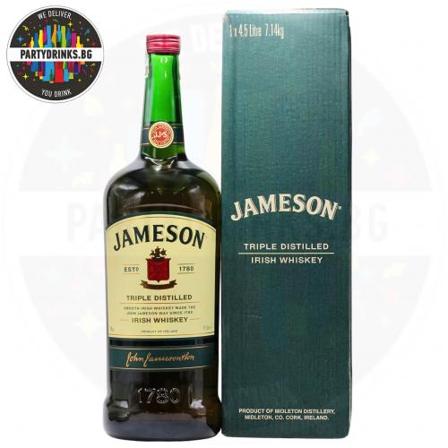 Ирландско уиски Jameson 4.5L 40% без люлка