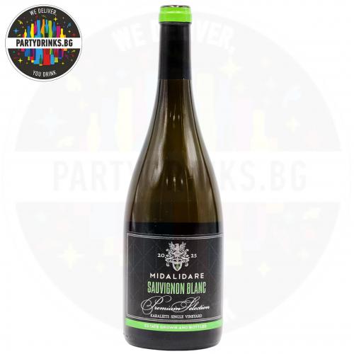 Бяло вино Midalidare Premium Selection Sauvignon Blanc 750ml 13%