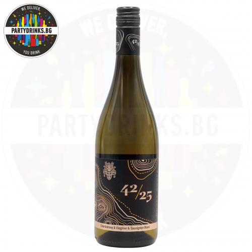 Бяло вино Midalidare 42/25 Chardonnay & Viognier & Sauvignon Blanc 750ml 12%