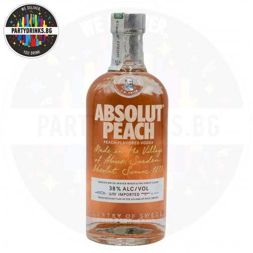Водка Absolut Peach 700ml 38%