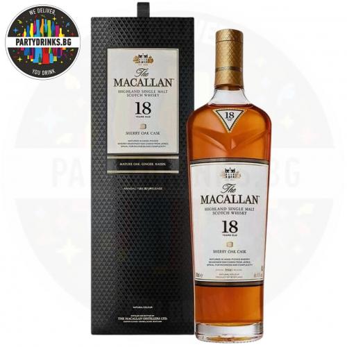 Уиски Macallan 18 Years Old Sherry Cask 700ml 43%