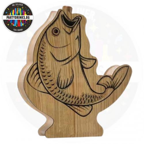 Водка Debowa Polska Golden Fish 500ml 40%