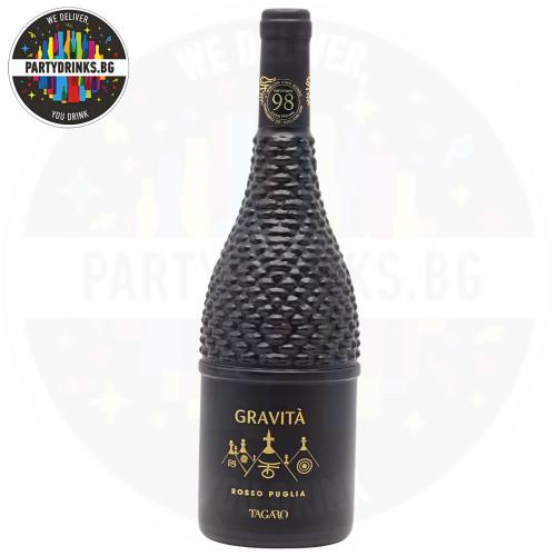 Червено вино Tagaro Gravita black Rosso Puglia 750ml 15%