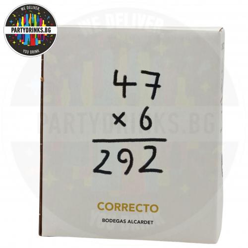 Бяло вино CORRECTO Vetrdejo Bodegas Alcardet 3.0L 12% Bag in Box