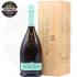Естествено пенливо вино Montina Franciacorta Saten 1.5L 12% в дървена кутия