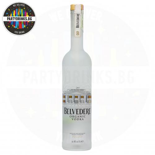 Водка Belvedere Organic 700ml 40% - Светеща бутилка